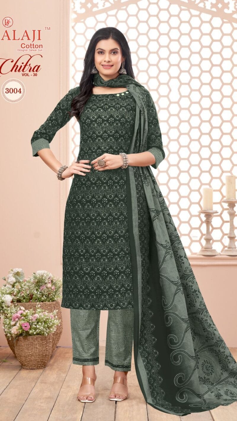 Chitra Vol 30 Balaji Cotton Wholesale Cotton Dress Material