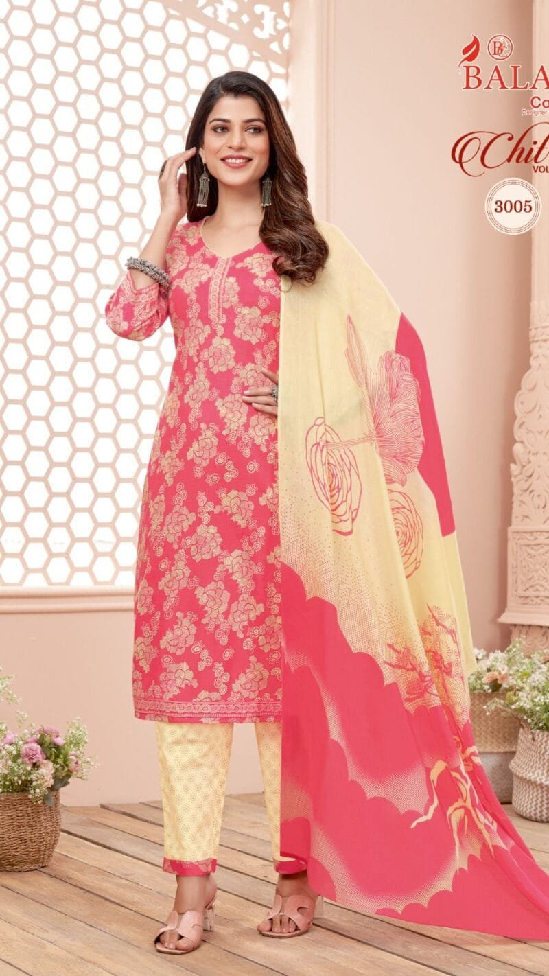 Chitra Vol 30 Balaji Cotton Wholesale Cotton Dress Material