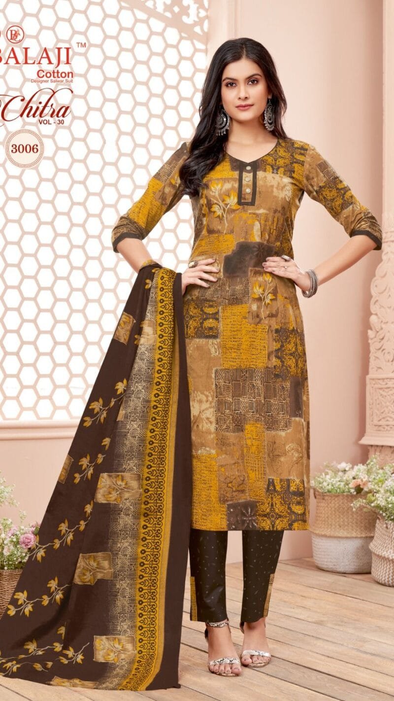 Chitra Vol 30 Balaji Cotton Wholesale Cotton Dress Material