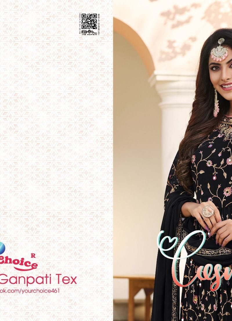 Cosmic Your Choice Glass Handwork Eid Nyra Cut Collection
