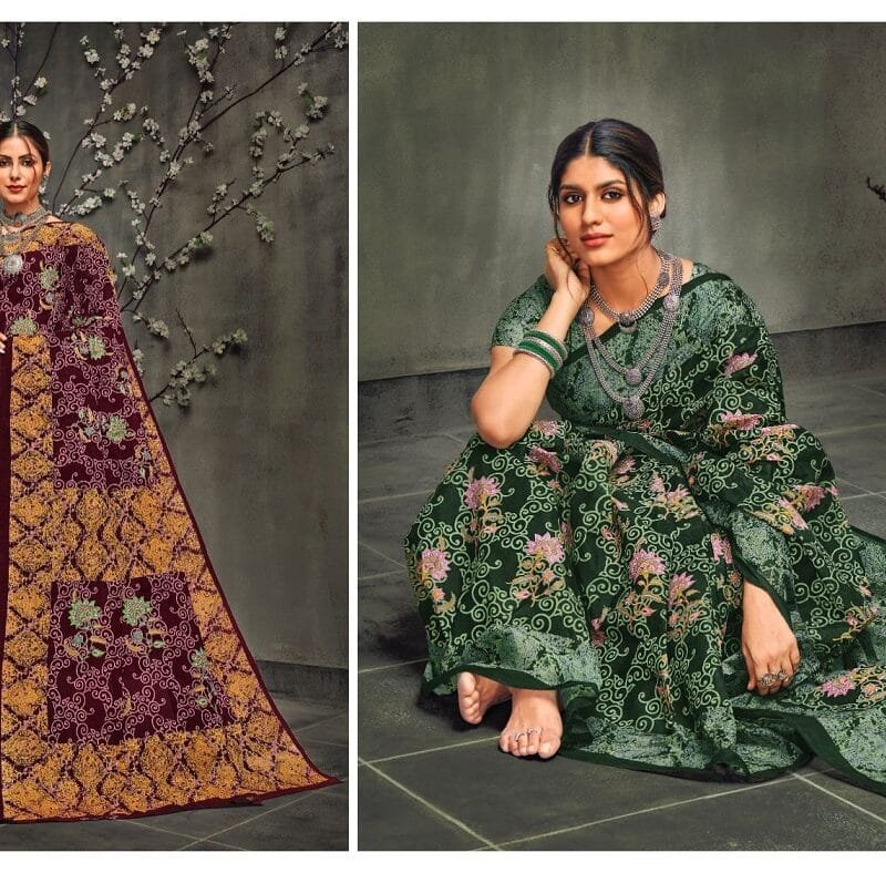 Deeptex Mother India Vol 47 Cotton Saree