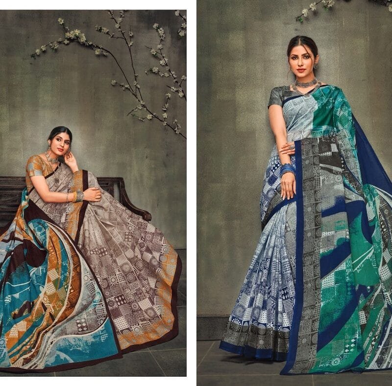 Deeptex Mother India Vol 47 Cotton Saree