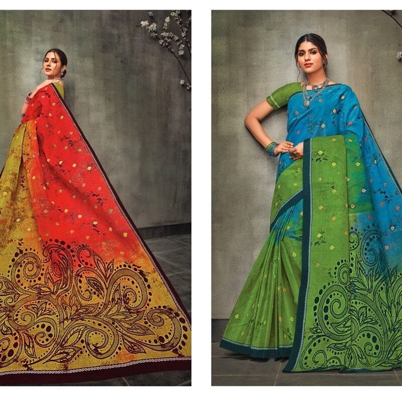 Deeptex Mother India Vol 47 Cotton Saree