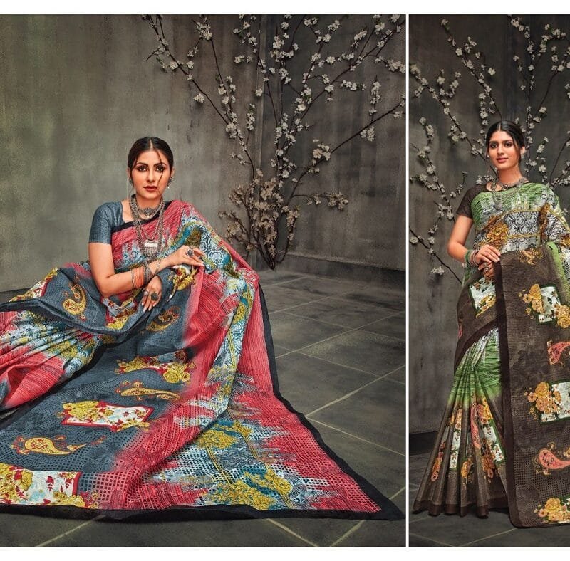 Deeptex Mother India Vol 47 Cotton Saree