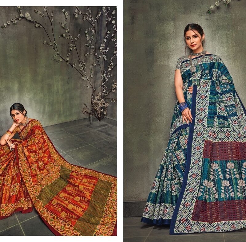 Deeptex Mother India Vol 47 Cotton Saree