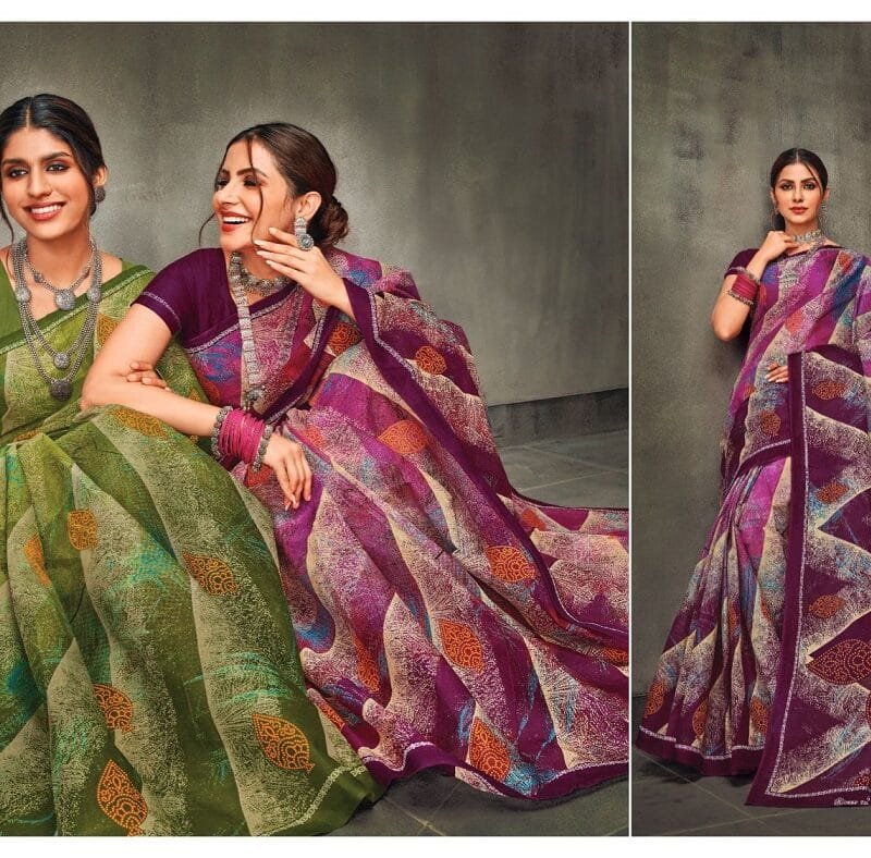 Deeptex Mother India Vol 47 Cotton Saree