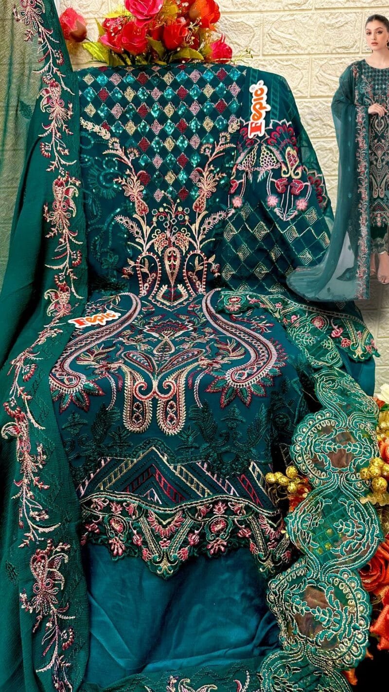 Fepic Rosemeen D No C 1303 Wholesale Pakistani Salwar Suits