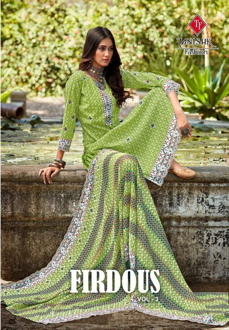 Firdous Vol 3 Cotton Tanishk Fashion Summer Cool Collection