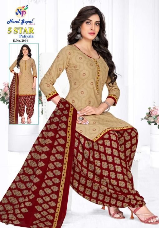 Five Star Vol 2 Nand Gopal Wholesale Cotton Dress Material