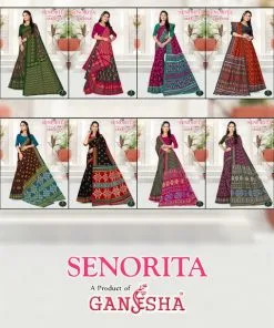 Ganesh Senorita Vol 2 Wholesale Saree