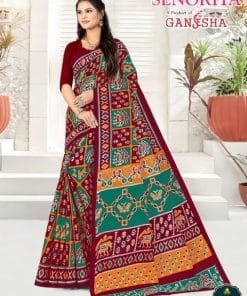 Ganesh Senorita Vol 2 Wholesale Saree