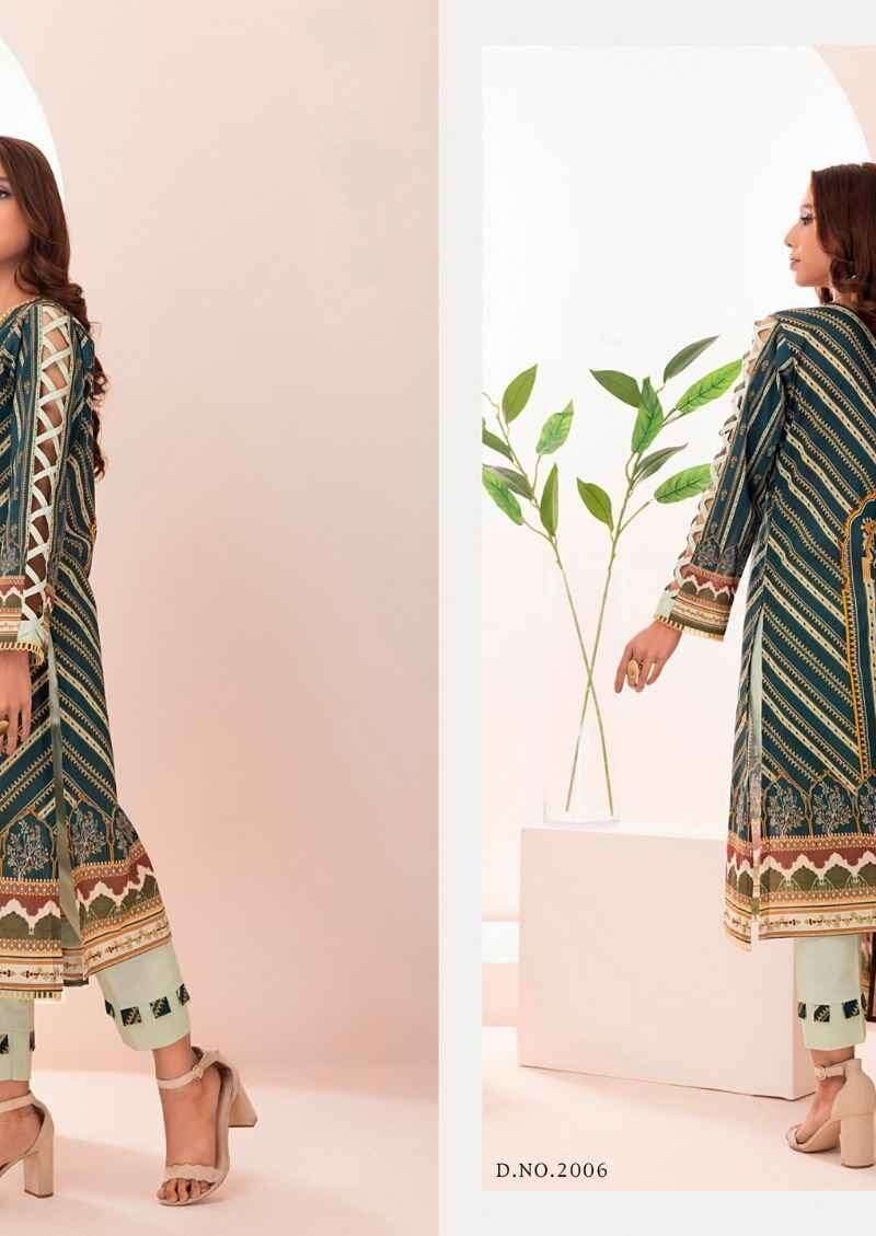 Gulvez Safeena Vol 2 Wholesale Cotton Dress Material