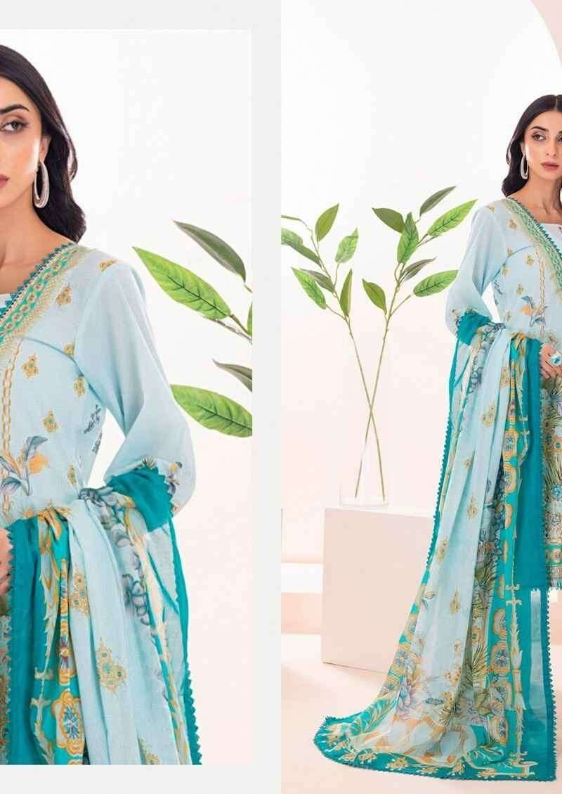 Gulvez Safeena Vol 2 Wholesale Cotton Dress Material