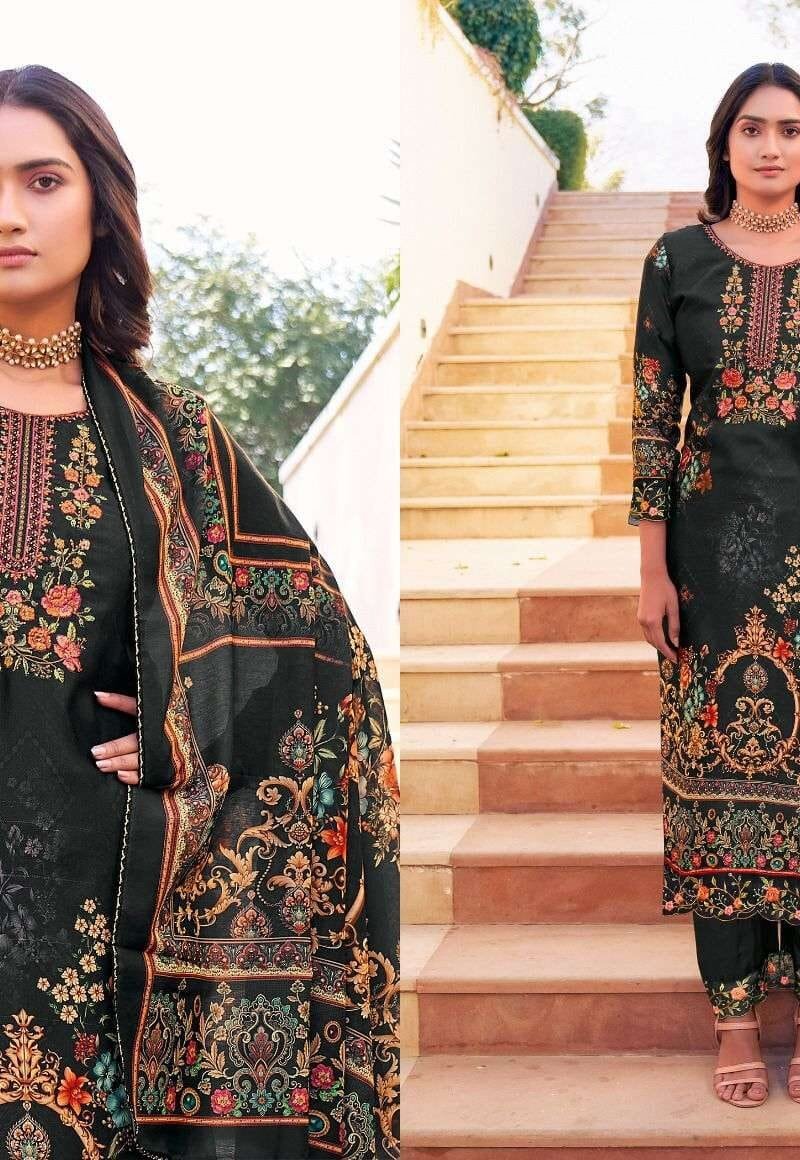 Ibadat Muslin Dupatta Tanishk Fashion Wholesale Salwar Kameez