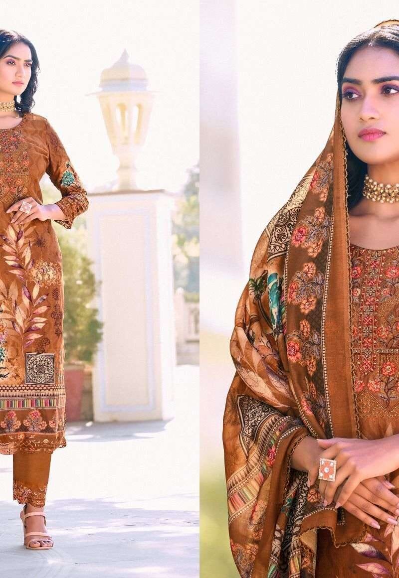 Ibadat Muslin Dupatta Tanishk Fashion Wholesale Salwar Kameez