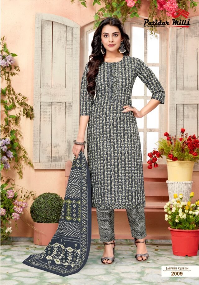 Jaipuri Queen Vol 2 Patidar Mills Wholesale Cotton Dress Material
