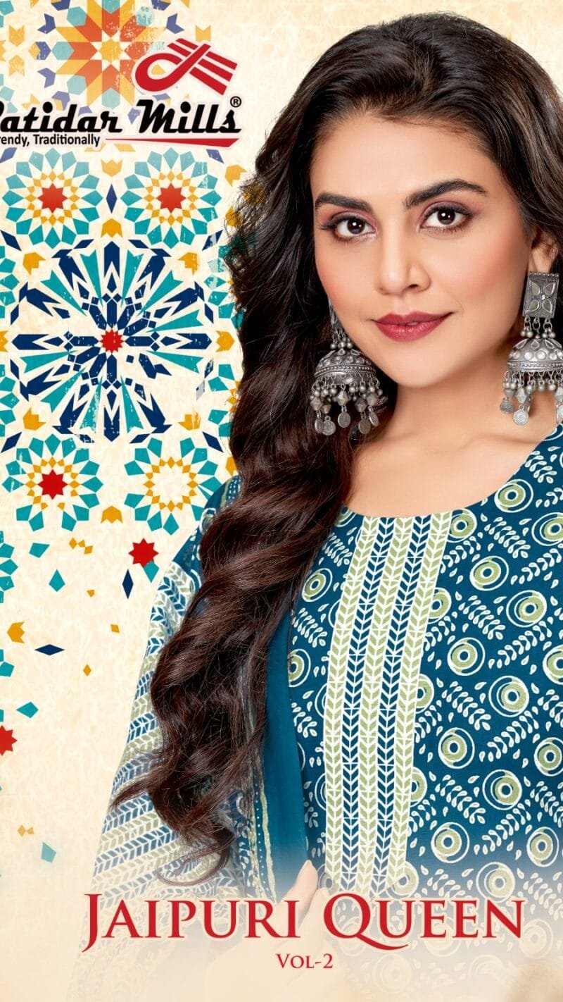 Jaipuri Queen Vol 2 Patidar Mills Wholesale Cotton Dress Material