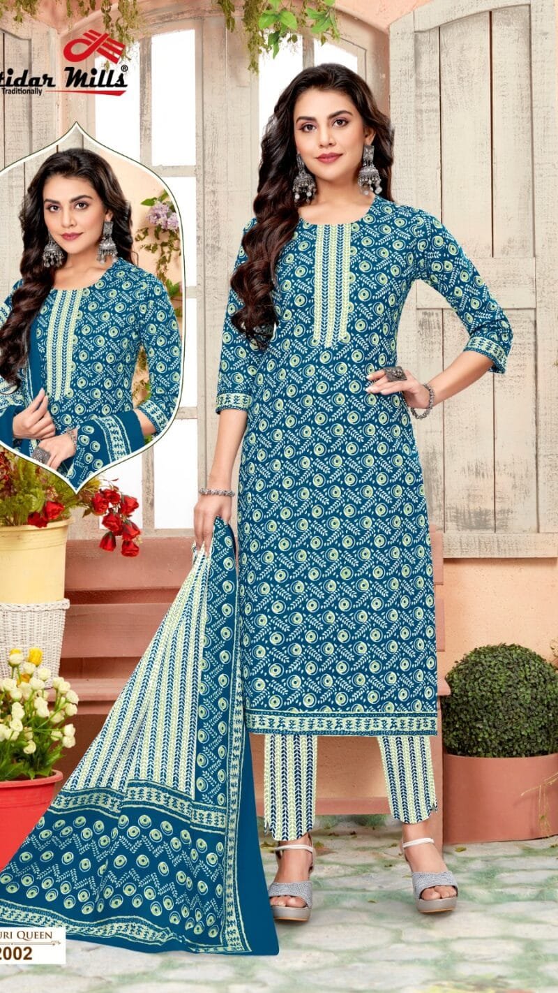Jaipuri Queen Vol 2 Patidar Mills Wholesale Cotton Dress Material