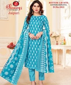 Jaipuri Vol 1 Wholesale Heavy Indo Cotton Dress Material