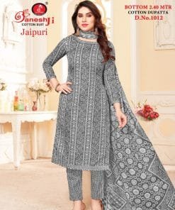 Jaipuri Vol 1 Wholesale Heavy Indo Cotton Dress Material