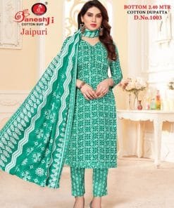 Jaipuri Vol 1 Wholesale Heavy Indo Cotton Dress Material