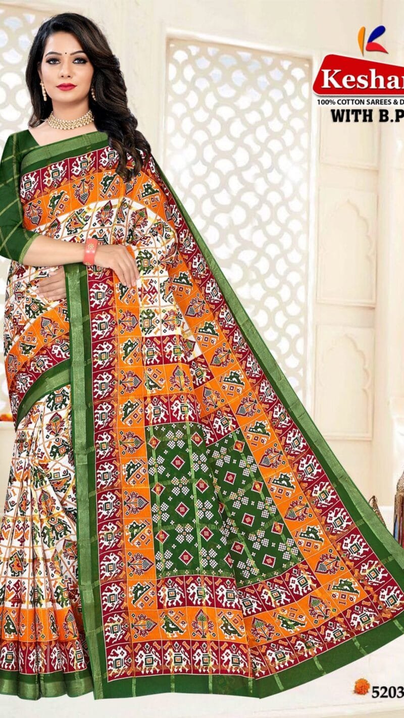 Kesar Kusum With B.P VOL 2 Wholesale Saree