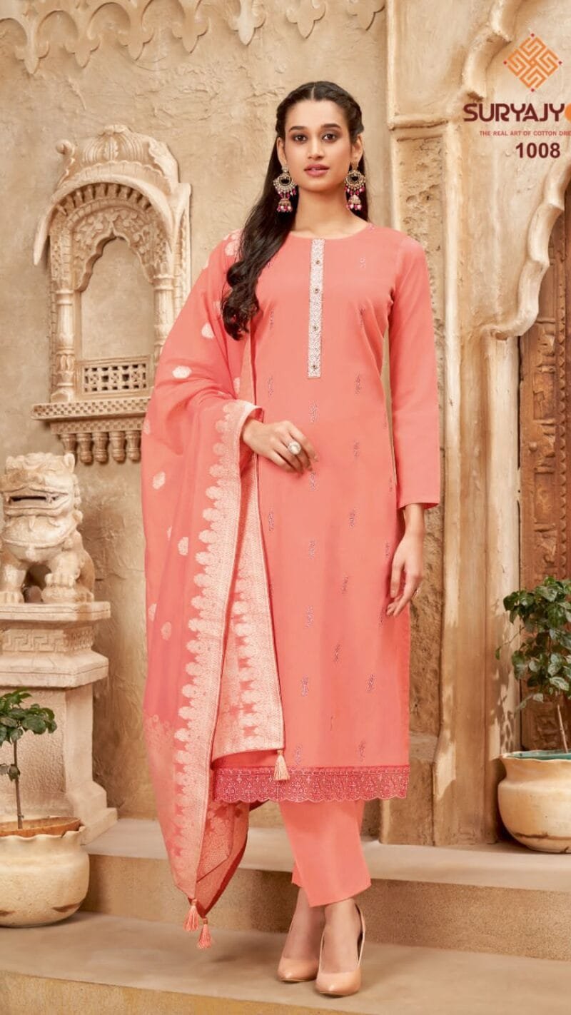 Khanak Advance Vol 1 Suryajyoti Wholesale Dress Material