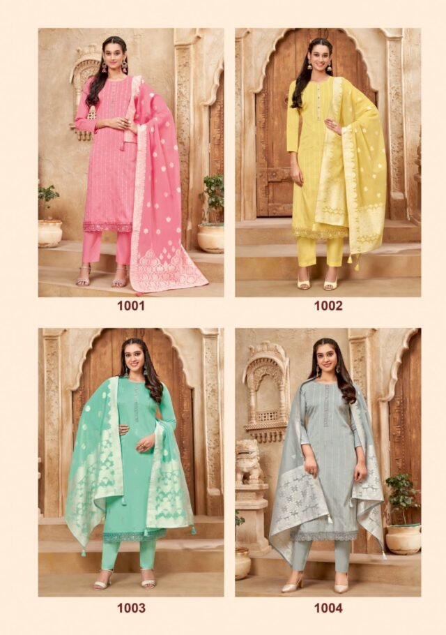 Khanak Advance Vol 1 Suryajyoti Wholesale Dress Material