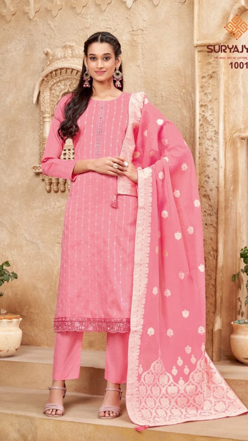 Khanak Advance Vol 1 Suryajyoti Wholesale Dress Material