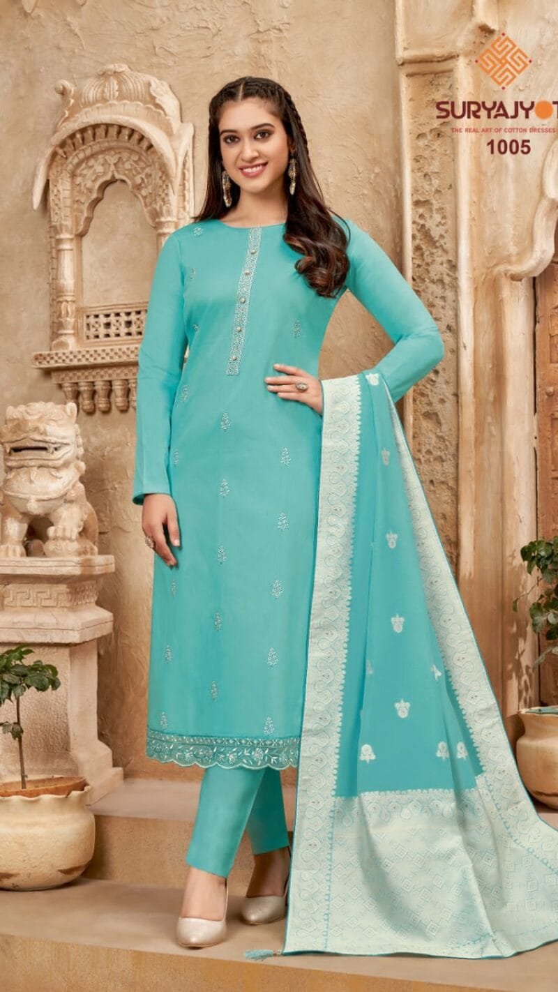 Khanak Advance Vol 1 Suryajyoti Wholesale Dress Material