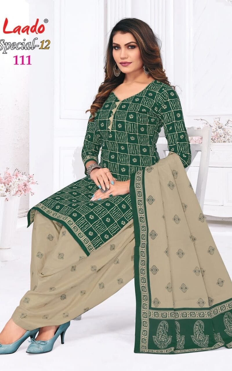 Laado Special Vol 12 Wholesale Cotton Dress Material
