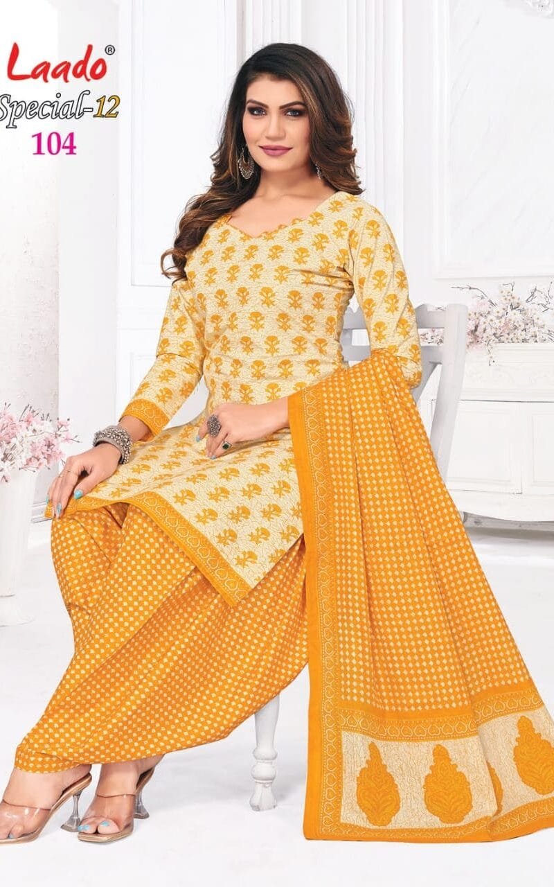 Laado Special Vol 12 Wholesale Cotton Dress Material