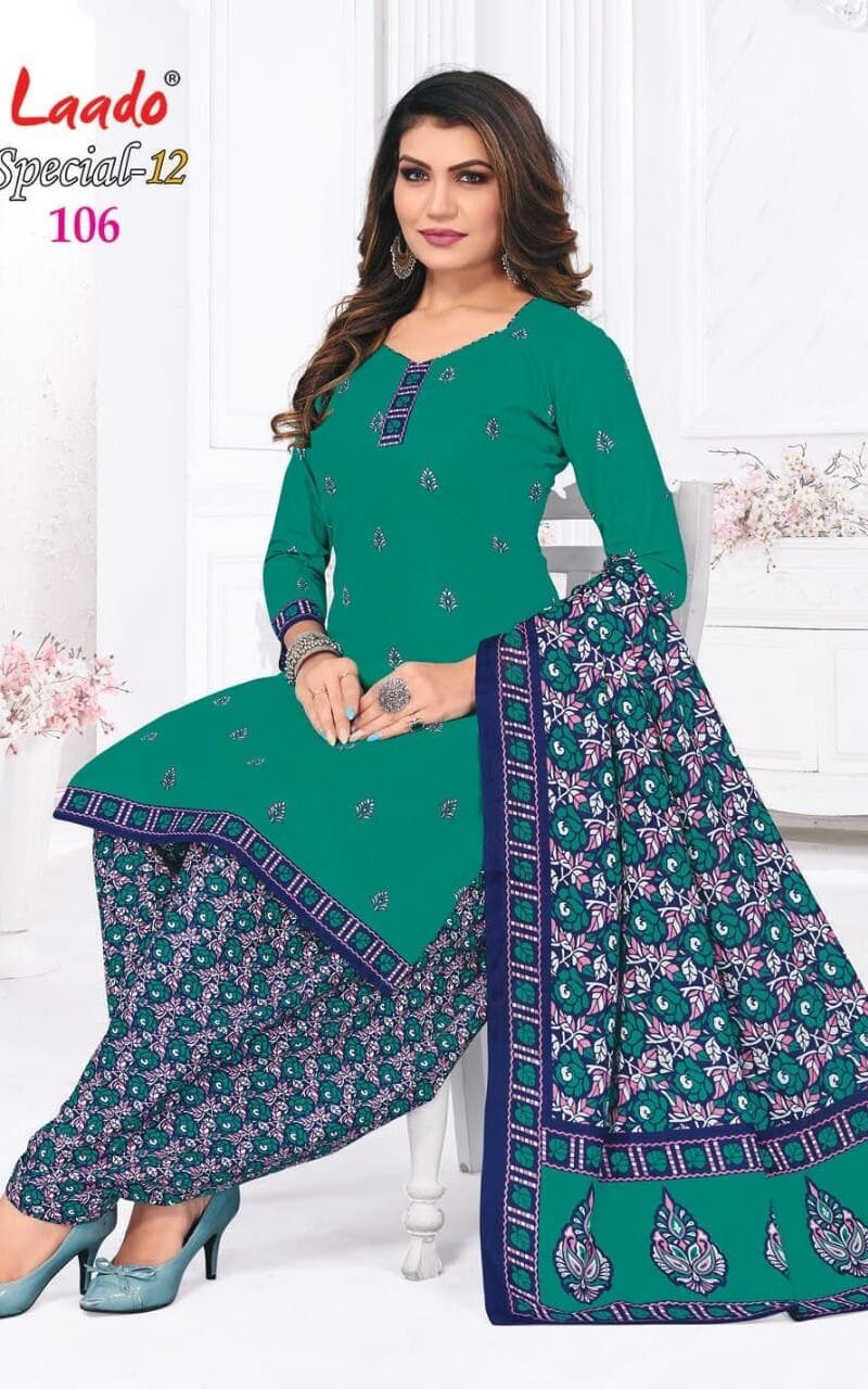 Laado Special Vol 12 Wholesale Cotton Dress Material