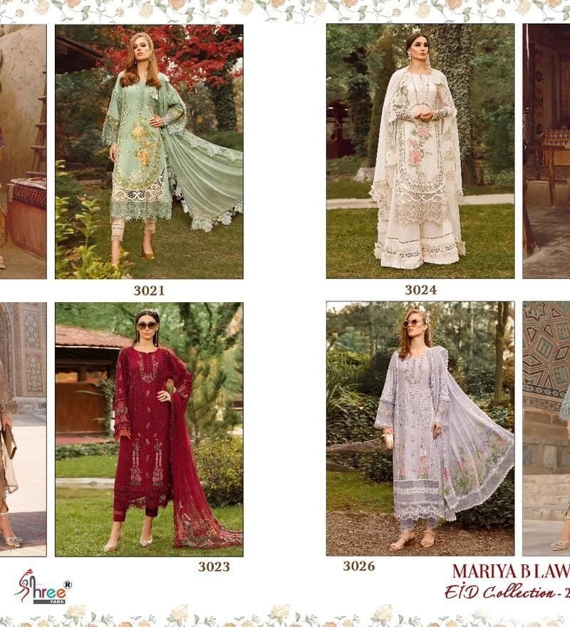 Mariya B Lawn Eid Collection-2023 Shree Fab