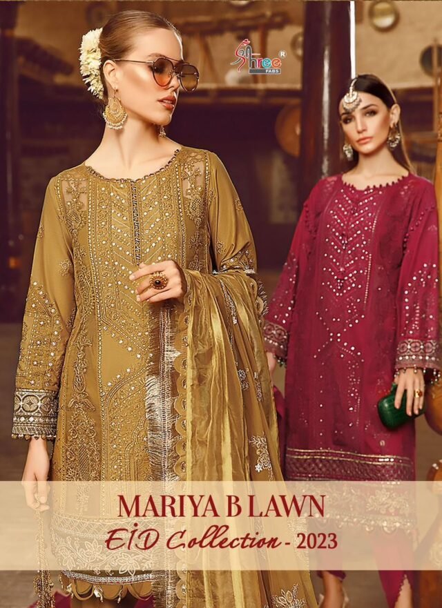 Mariya B Lawn Eid Collection-2023 Shree Fab