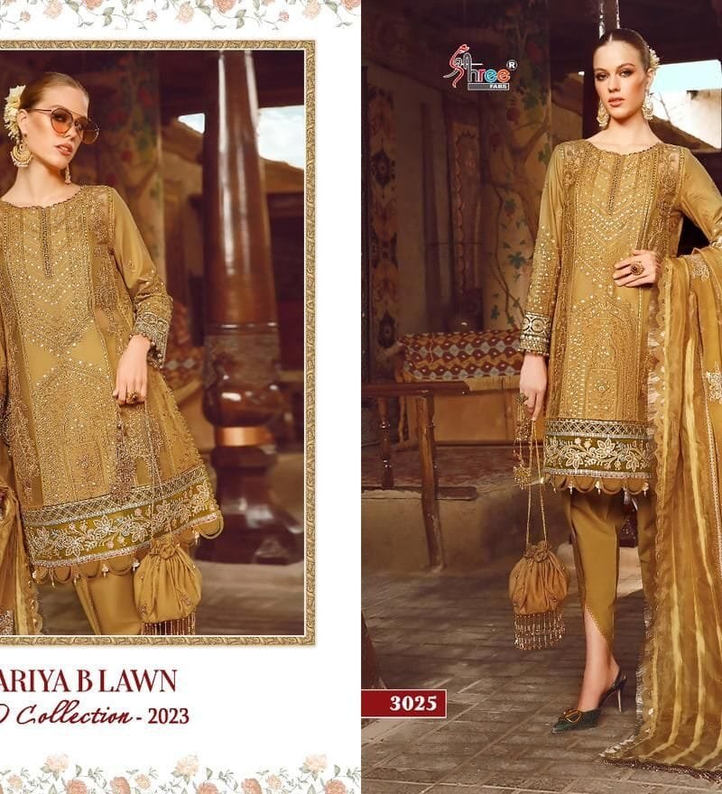 Mariya B Lawn Eid Collection-2023 Shree Fab