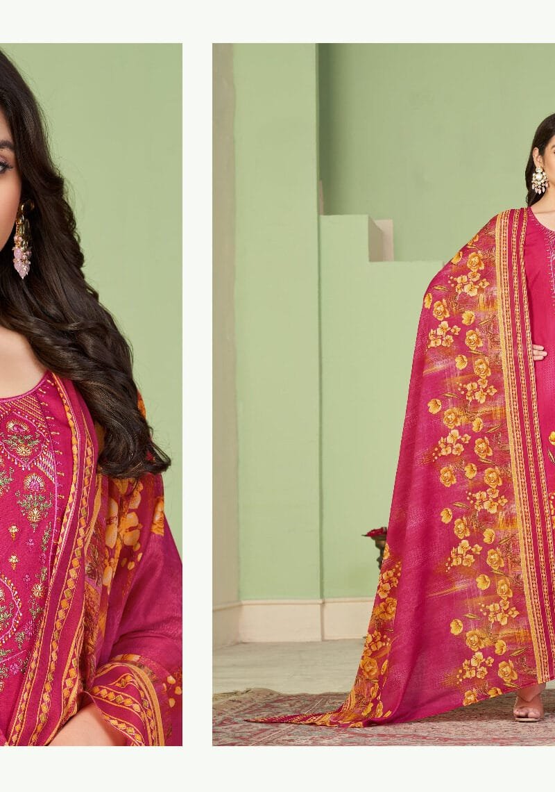 Masakali Fyra Designing Hub Alok Suit Pure Soft Cotton Kashmiri Print