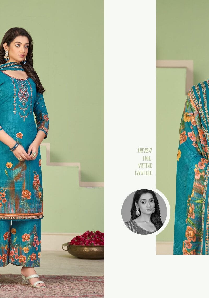 Masakali Fyra Designing Hub Alok Suit Pure Soft Cotton Kashmiri Print