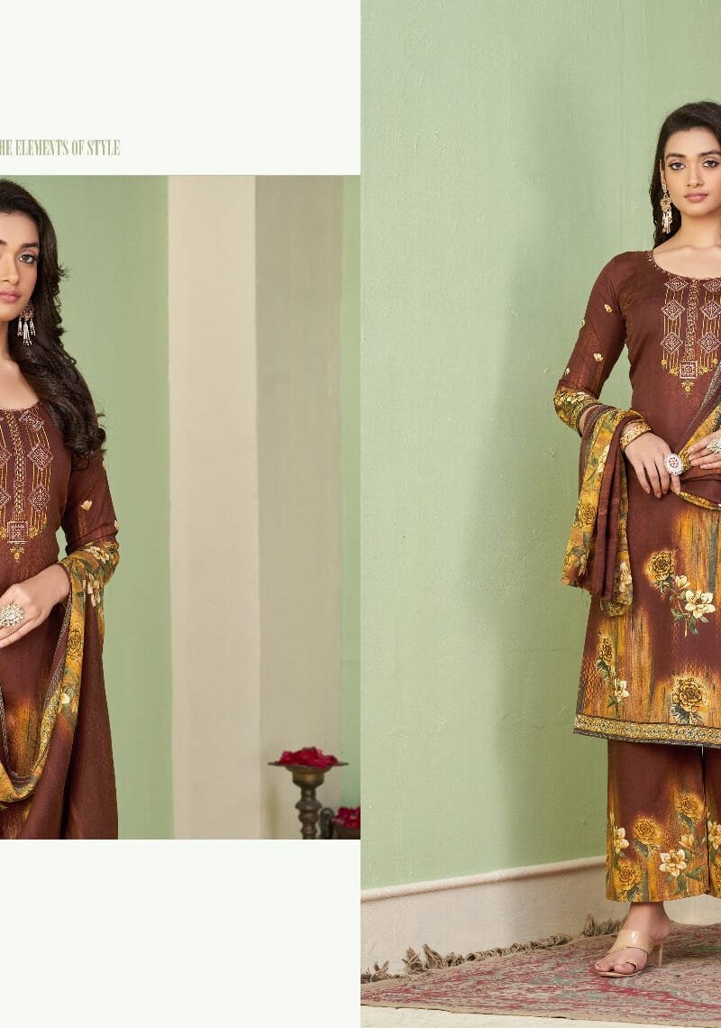 Masakali Fyra Designing Hub Alok Suit Pure Soft Cotton Kashmiri Print