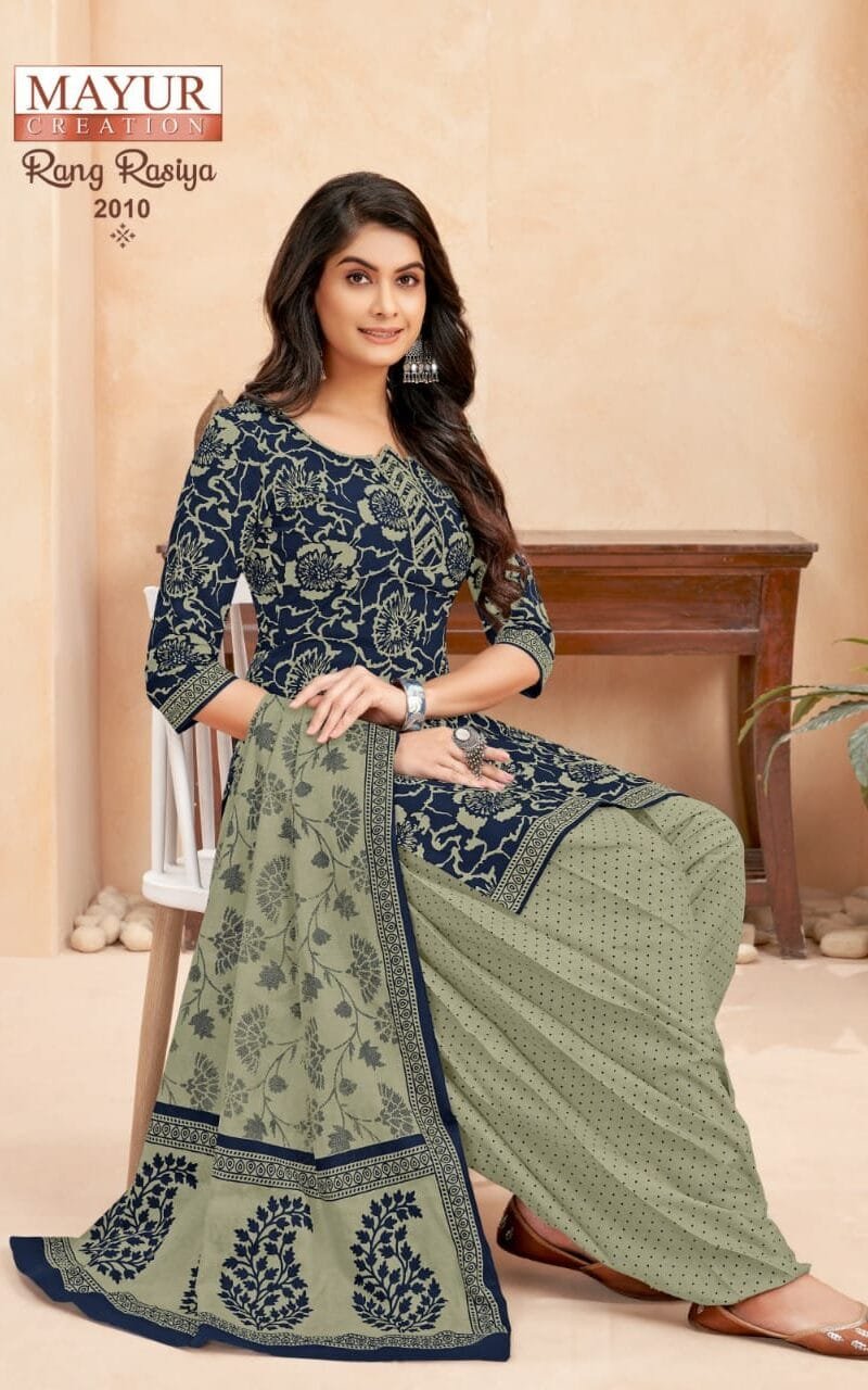 Mayur Rang Rasiya Vol 2 Wholesale Cotton Dress Material