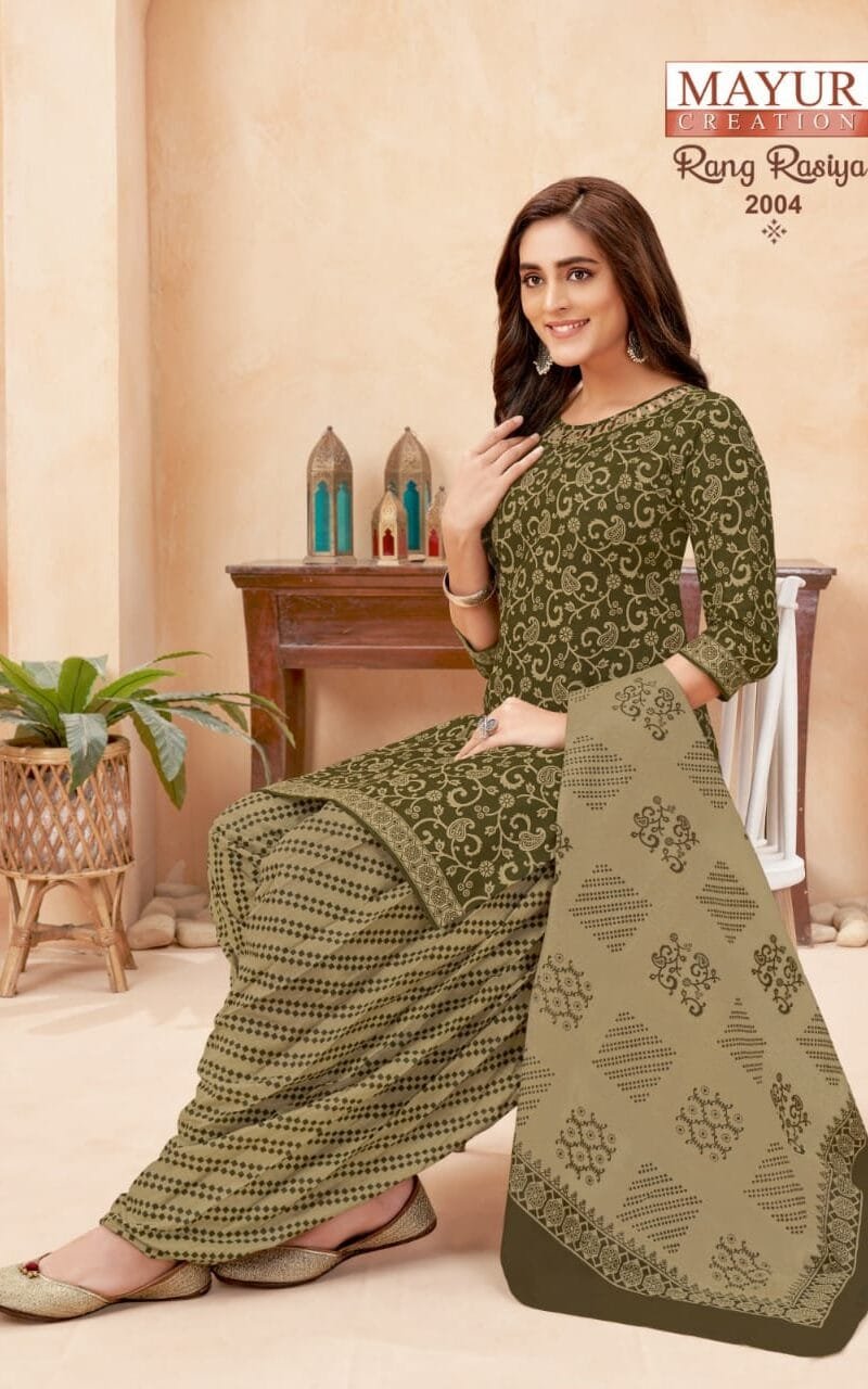 Mayur Rang Rasiya Vol 2 Wholesale Cotton Dress Material