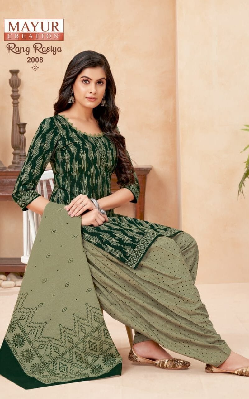 Mayur Rang Rasiya Vol 2 Wholesale Cotton Dress Material