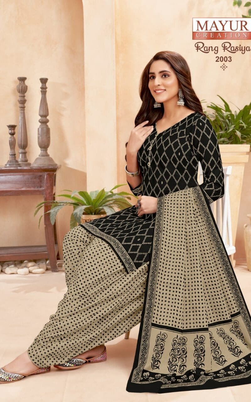 Mayur Rang Rasiya Vol 2 Wholesale Cotton Dress Material