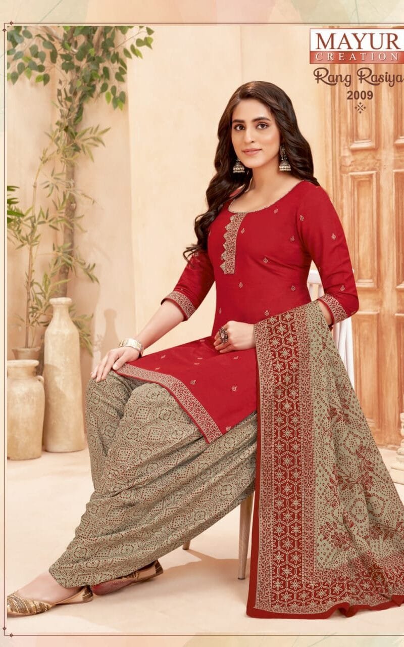 Mayur Rang Rasiya Vol 2 Wholesale Cotton Dress Material