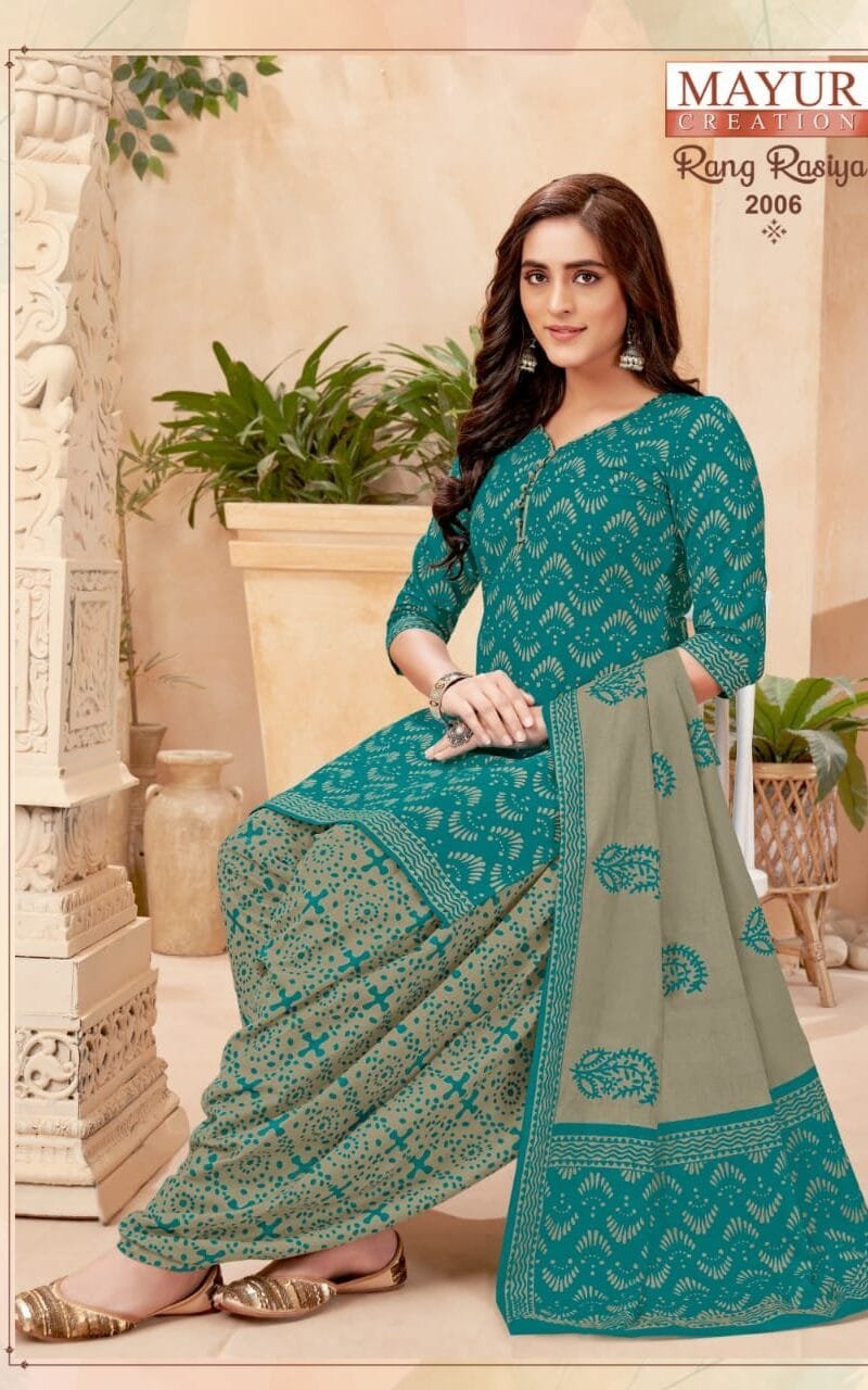 Mayur Rang Rasiya Vol 2 Wholesale Cotton Dress Material
