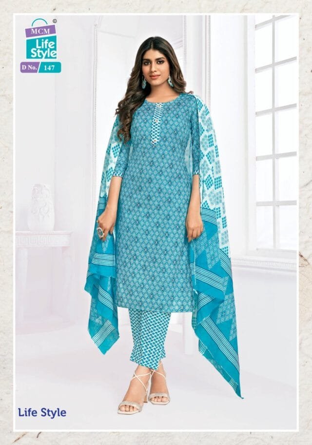 Mcm LifeStyle Vol 3 Readymade Salwar Suits 3 Pcs Set