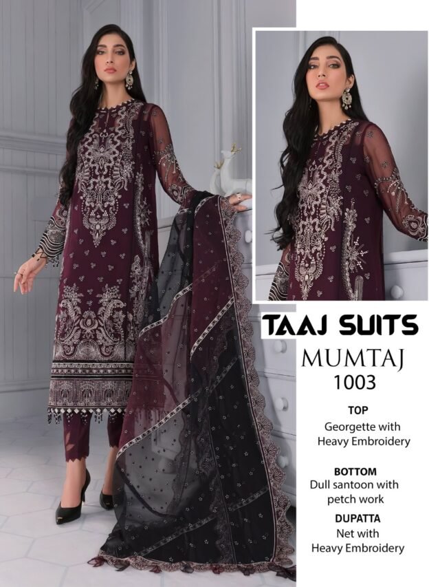 Mumtaz Taaj Suits Premium Collection Wholesale Pakistani Salwar Suits