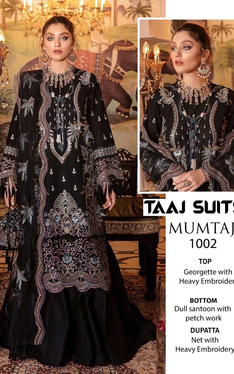 Mumtaz Taaj Suits Premium Collection Wholesale Pakistani Salwar Suits