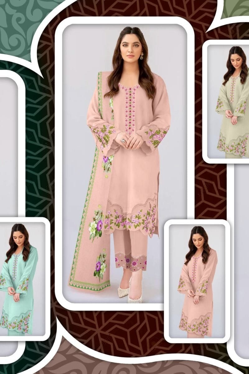 Naimat Fashoin Studio NFS-1061 Readymade Embroidery Classy Collection