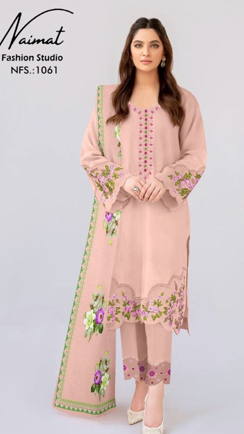 Naimat Fashoin Studio NFS-1061 Readymade Embroidery Classy Collection